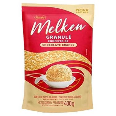 Imagem de Granulado Granulé Melken Chocolate Branco 400g - Harald