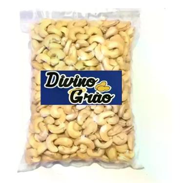 Imagem de 1kg Castanha De Caju Crua W1 Inteira Premium - Natural