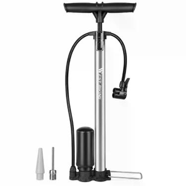 Imagem de Bomba de Ar Manual 160 PSI para Bicicleta Carro Moto Bola Presta Schra