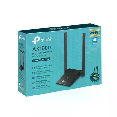 Imagem de Adaptador Wireless USB Archer TX20U Plus Wi-Fi 6 AX1800 1201MBPS Dual Band TP-Link