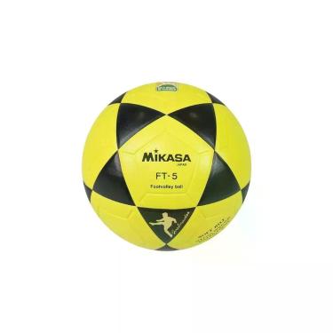 Imagem de Bola Mikasa Oficial de Futevôlei FT-5 - Amarela e Preta, Amarelo, únic
