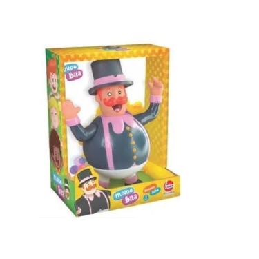 Imagem de Boneco Vinil Mundo Bita Articulado Grande 30 Cm - Lider, Preto, 1 unid