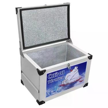 Imagem de Caixa Térmica 68 Litros Cefaz Galvanizada Com Válvula De Escoamento Ctg-75