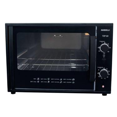 Imagem de Forno Eletrico Nardelli 60L Top 60 1750W Preto 110V, 110V