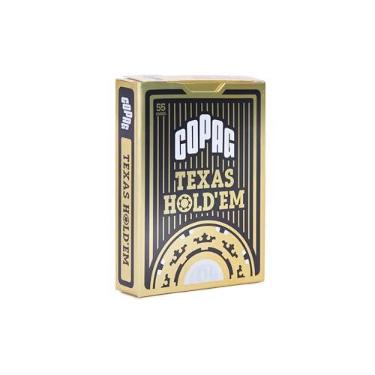 Imagem de Baralho Poker Texas Hold'em Naipe Grande - Preto - Poker Size - Copag