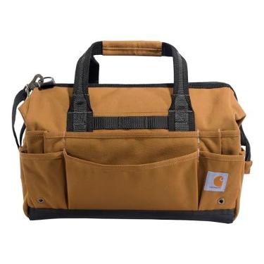 Imagem de Carhartt Bolsa de ferramentas masculina Legacy 40,6 cm, marrom, tamanho único