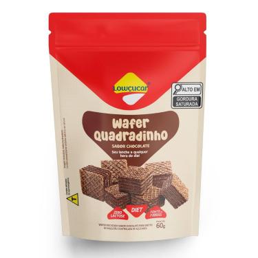 Imagem de Biscoito Wafer Sabor Chocolate Lowçucar 60g