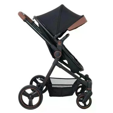 Imagem de Carrinho de Bebê cesto vira Moisés Galzerano Ivy G22 Black 1427BL