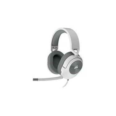 Imagem de Headset Gamer Corsair HS55 USB/P2, Surround 7.1, Drivers 50mm, Branco - CA-9011266-NA
