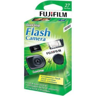 Imagem de Câmera fujifilm quicksnap flash 400 descartável (27 exposições)