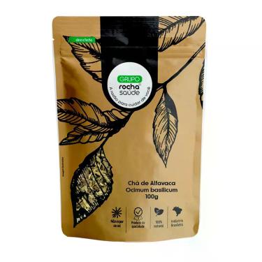 Imagem de Chá de Alfavaca - Ocimum americanum L. - 100g - Rocha Saúde