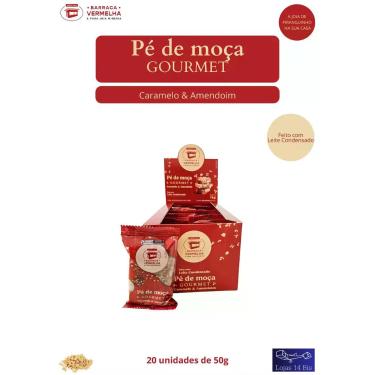 Imagem de Pé De Moça Gourmet Barraca Vermelha Piranguinho Display 1kg C/ 20 Unid