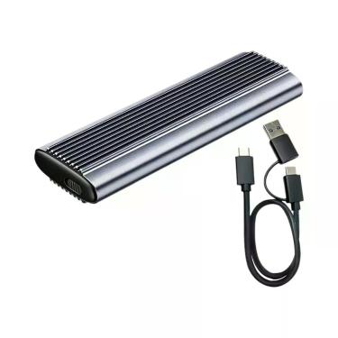Imagem de Case Externo De Metal Para SSD Tipo-C KEBIDUMEI M.2 NVME SATA 10Gbps P