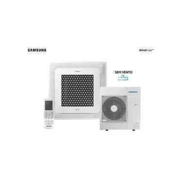 Imagem de Ar Condicionado Cassete 4 Vias Samsung Windfree 36000 Btus Quente e Frio Ac036he4dkg Inverter 220v BRANCO / 220