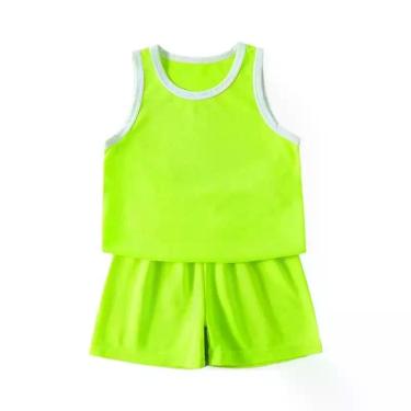 Imagem de Conjunto De Roupas Esportivas De Secagem Rápida Para Crianças No Verão