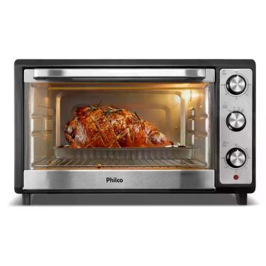 Imagem de Forno Elétrico de Bancada Philco PFE60I 60L 1800W Multifunções com Grill Inox 220V