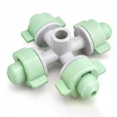 Imagem de Cabeça Cruz Distribuidora Coolnet Pro para Nebulizador 4 Saídas 5,5L Polímero de Alta Resistência Netafim