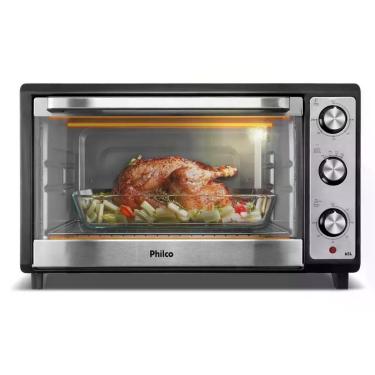 Imagem de Forno Elétrico de Bancada Philco PFE65 65L 2000W com Dupla Resistência e Timer Mecânico 220V
