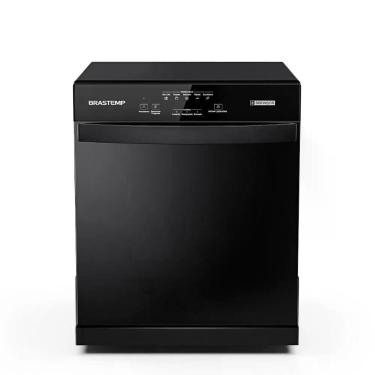Imagem de Lava Louças de Bancada Brastemp BLF08AE 8 Serviços Acquaspray Preto 220V