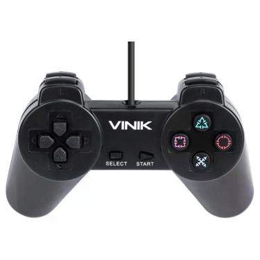 Imagem de Controle Para Pc Com Fio Usb Modelo Play 1 Preto