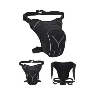 Imagem de Bolsa Tática Impermeável Unissex Para Viagem, Motociclismo, Cintura E 
