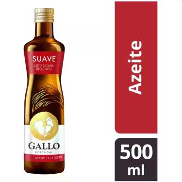 Imagem de Azeite de Oliva Gallo Tipo Único 500ml Sabor Suave Original, 500ml