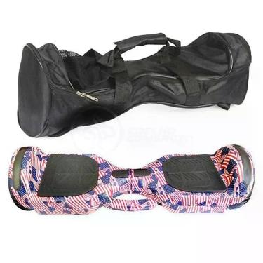 Imagem de Hoverboard Infantil Skate Elétrico Adesivado America Led USA