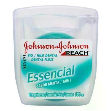 Imagem de Fio Dental Reach Essencial Menta Remove Placa Bacteriana 100m