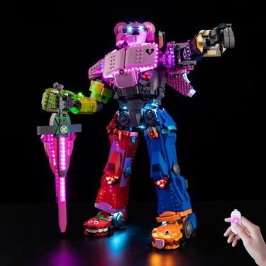 Imagem de Kyglaring Light Compatible with Lego 77078 Fortnite Mecha Team Leader (No Model Only Light), Provides an Upgraded Experience for Fortnite Fans.