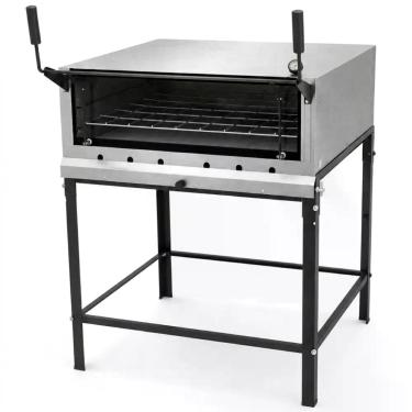 Imagem de Forno Lastro Gas Guilhotina Prp-900 G3 90X90cm Inox - Progas
