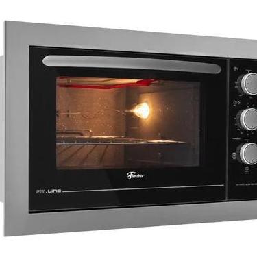 Imagem de Forno Eletrico Embutir 48l Fischer 34493-95486 Inox 220v 220v Prateado