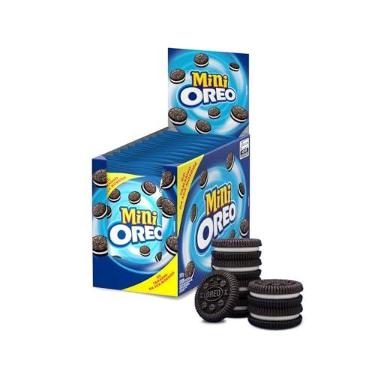 Imagem de Oreo Biscoito Recheado Mini Original Display Com 10 Unidades De 35G