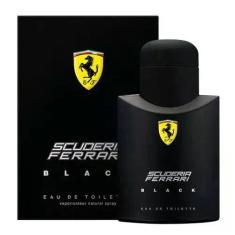 Perfume Masculino Scuderia Ferrari Black Eau de Toilette 125ml