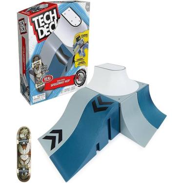 Imagem de Tech Deck Mega Park X-connect Rampa + Skate Dedo - Sunny, Speedway Hop