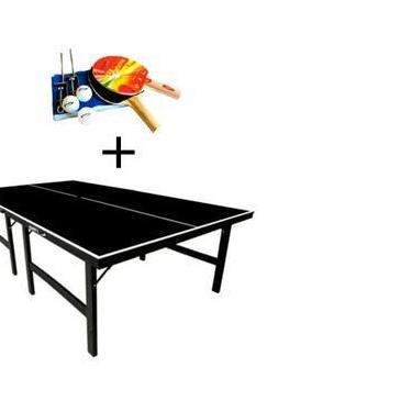 Imagem de MESA DE PING PONG COR PRETA MDP 15mm KLOPF 1010 + KIT Completo klopf 5