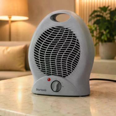 Imagem de Aquecedor de Ar Elétrico 2000W 220V - Cinza - STARTOOLS, 220V