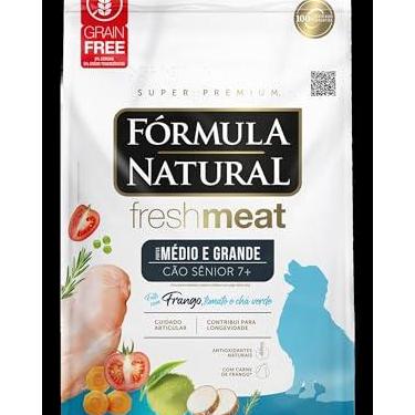 Imagem de Fórmula Natural Fresh Meat Ração Seca Para Cães Sênior De Médio Porte Sabor Frango 2,5Kg