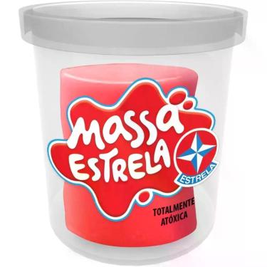 Imagem de Massa para Modelar Criativa Super Massa Pote Unico - Estrela