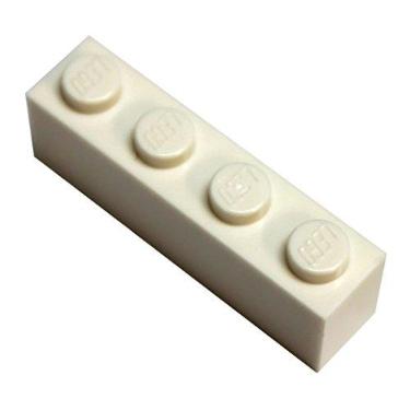 Imagem de LEGO Parts and Pieces: White 1x4 Brick x100