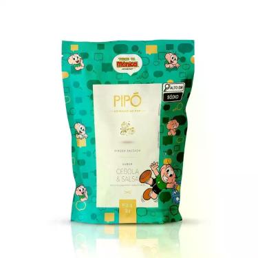 Imagem de Pipoca Salgada Turma da Mônica Cebola e Salsa 35g Snack Pronto para Co