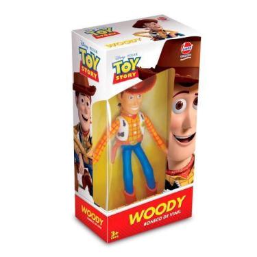 Imagem de Boneco Woody Toy Story Em Vinil Articulado - Lider - Lider Brinquedos