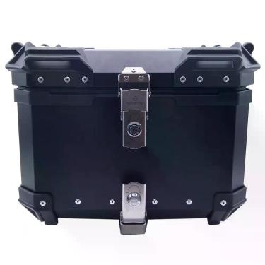 Imagem de Bau Moto Bauleto Universal 45 Litros Com Base Traseiro - Navetec, Pret