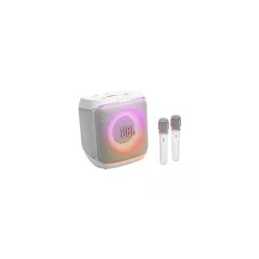 Imagem de Caixa de Som JBL PartyBox Encore 2, Bluetooth, Inclui 2 Microfones, Branco - JBLPBENCOR22MICWBR