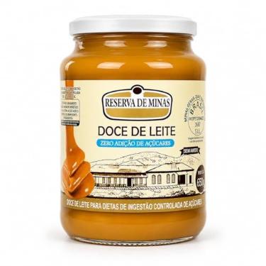 Imagem de DOCE DE LEITE ZERO AÇUCAR RESERVA DE MINAS 630g