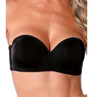Imagem de Sutiã Bustiê Vertigem Com aro e Bojo Feminino Demillus 67858, Preto, 5