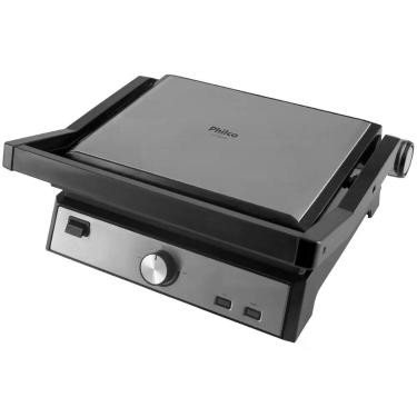Imagem de Grill E Sanduicheira 2 Em 1 Chapa Com Abertura 180 Pgr50a Philco Cor P