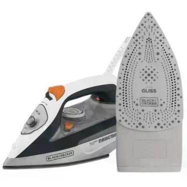 Imagem de Ferro a Vapor 1200W Turbo Air Black Decker Ceramica Silver 127V, 110V