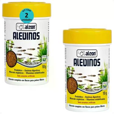 Imagem de Ração alcon alevinos 10g kit com 2