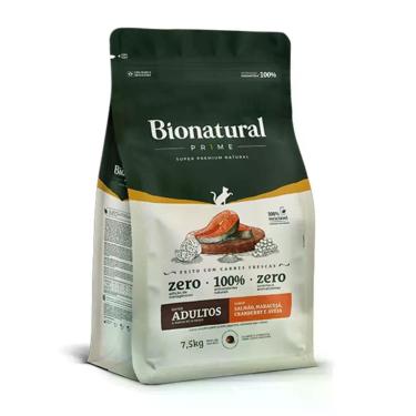 Imagem de Ração Bionatural Prime Gatos Adultos Salmão - 7,5kg - Special Dog