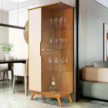 Imagem de Cristaleira Bauneario Camboriu Off White Nature